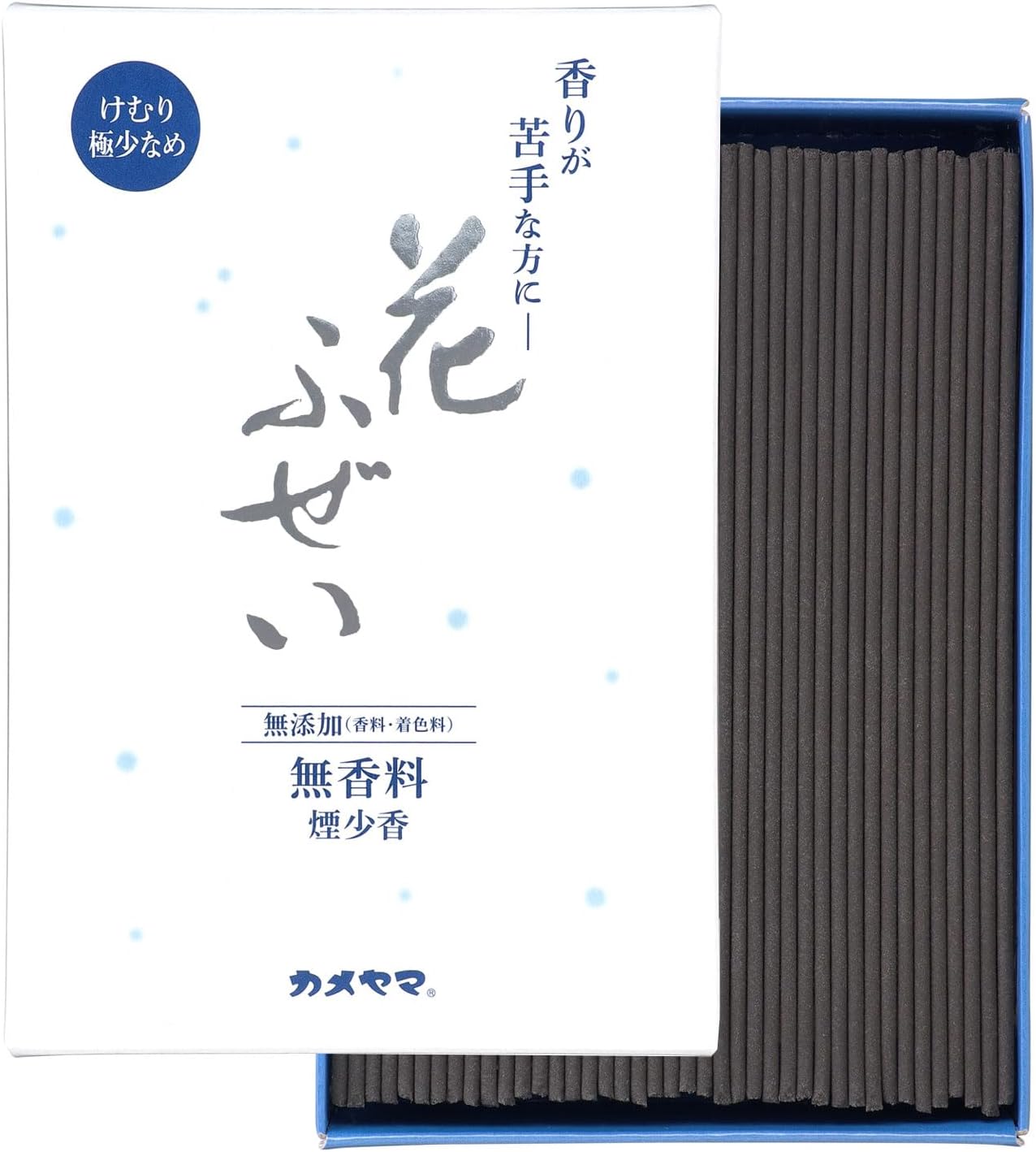 カメヤマ 花ふぜい 無香料 煙少香 徳用大型 約220g 約410本 お線香 お香 煙少な…